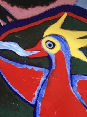 Corneille - 3 keramiek borden Vuurvogel, gesigneerd kopen? Bied vanaf 50!