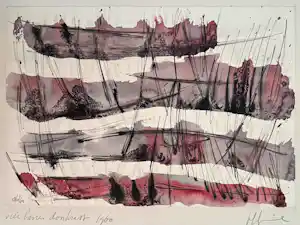 Phil Grisel - Lot van 3 originele gesigneerde aquarellen - 1960 en 1970 verkauft für € 75!