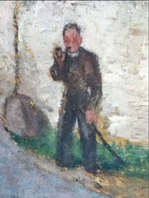 Willem Paerels - 'Pijprokende boer aan ingang erf' kopen? Bied vanaf 1195!