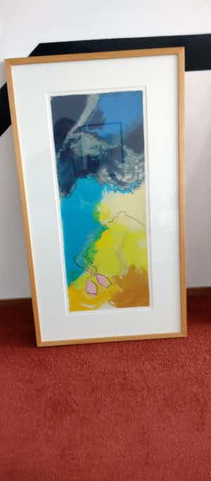 Henk van Vessem - Mooi abstract werk verkocht voor € 75!