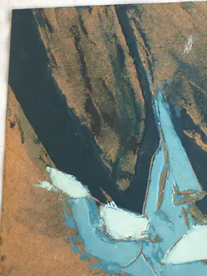 Fon Klement - 2-luik van hardboard drukplaten, ‘Accroissement’ – ca. 1975 kopen? Bied vanaf 50!