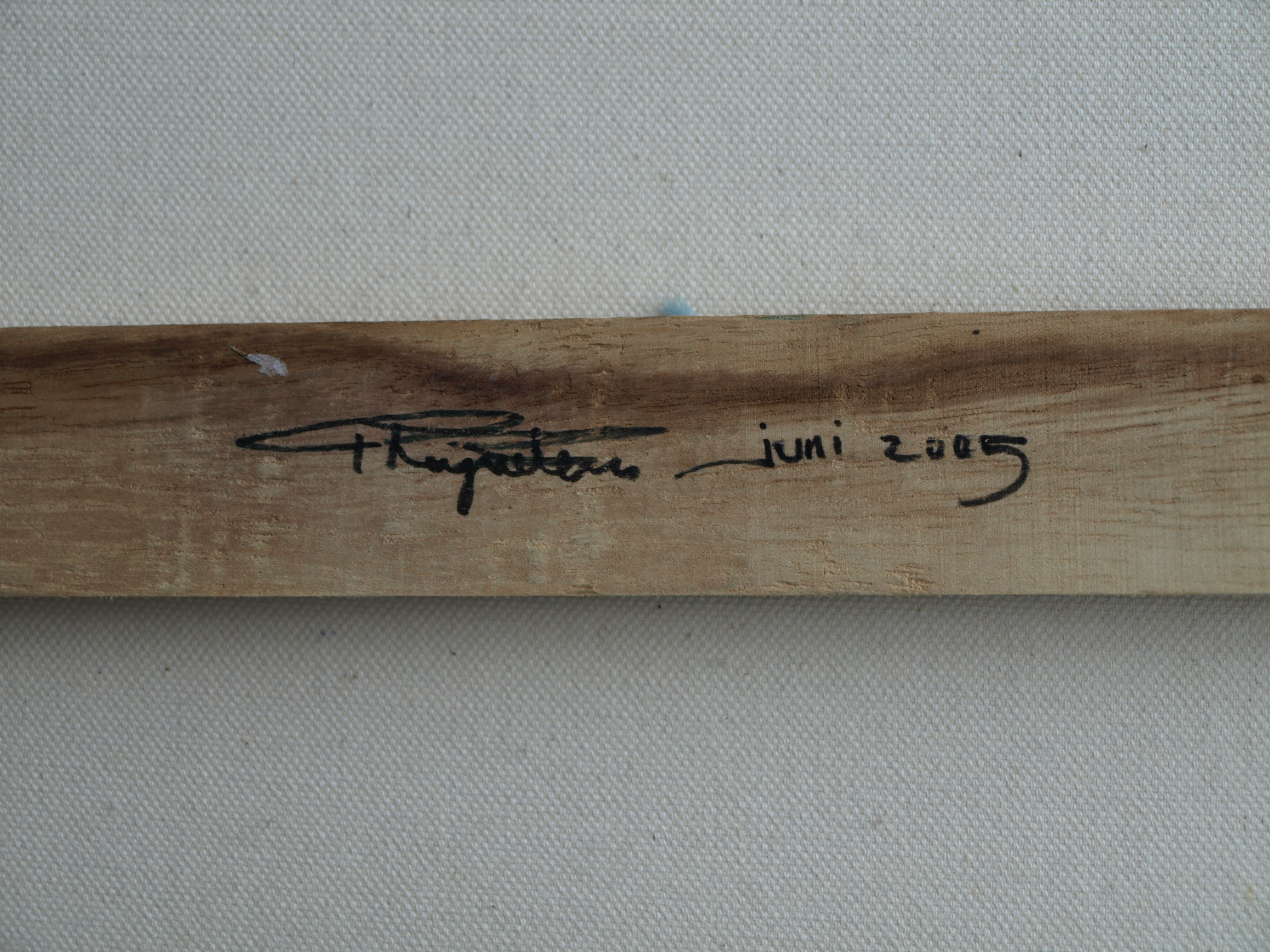 Niet of onleesbaar gesigneerd - Acrylverf op doek , Bryan Ferry ? – 60 x 50 cm - 2005 kopen? Bied vanaf 1!