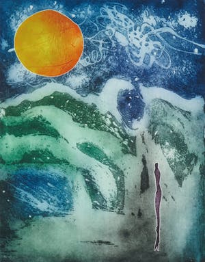 Ad Arma - Kleurenets, A dream in Japan III - Ingelijst kopen? Bied vanaf 1!