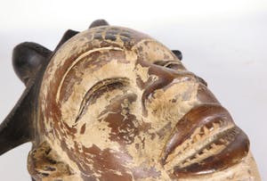 Punu - Hout, Masker kopen? Bied vanaf 1!