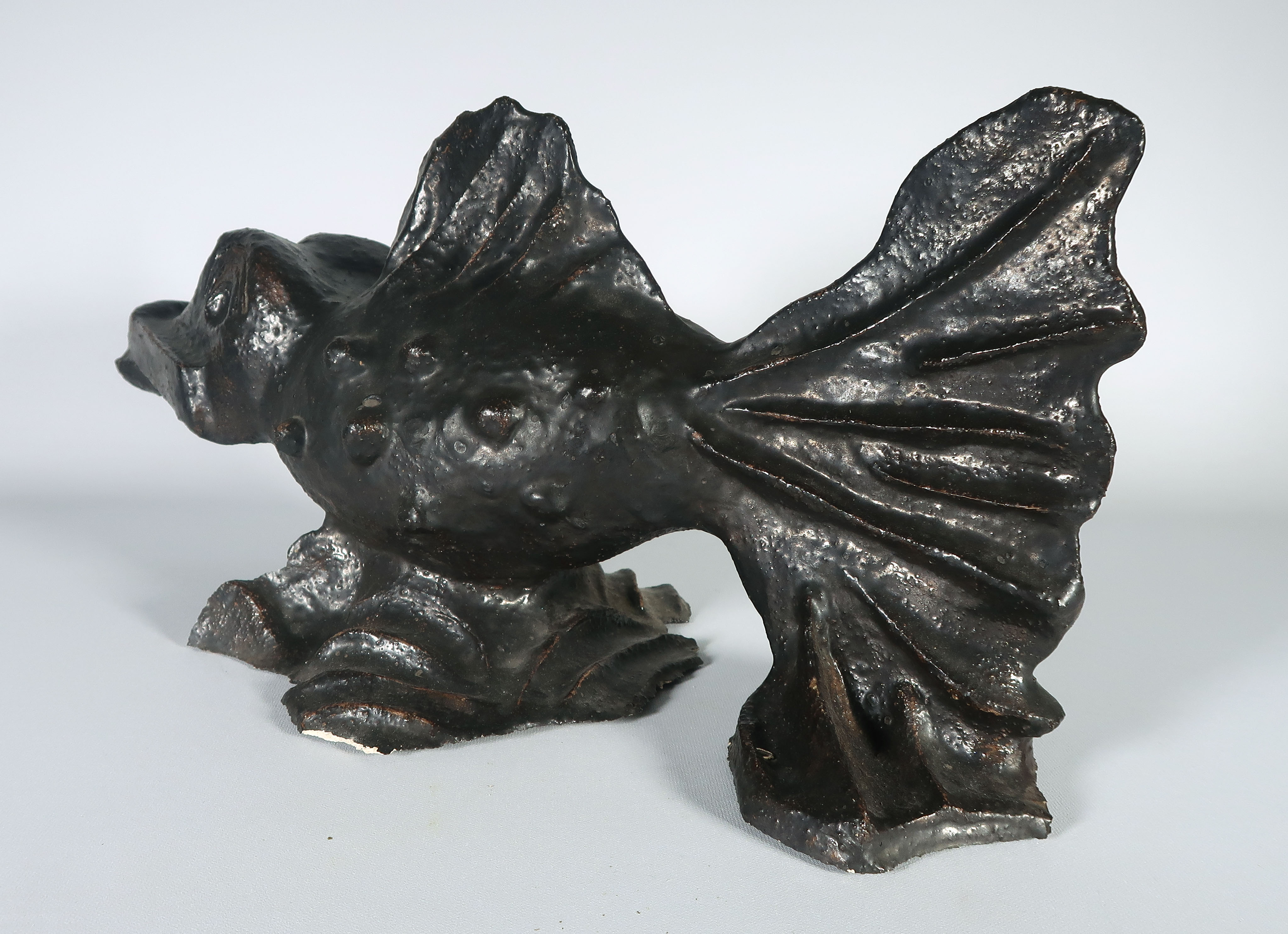 Toon Gielen - Beschilderd en geglazuurd keramiek, Vis kopen? Bied vanaf 1!