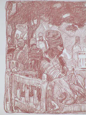 AcheterFrank Brangwyn - The Story - Kleurenlitho? Enchérissez de 45!