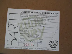 Henriette Boerendans - Houtsnede "De Kolk 6 januari" in mooie Barth lijst! kopen? Bied vanaf 1!