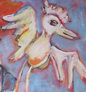 Christine Spierings - Olieverf op doek, Wake Up (Groot) kopen? Bied vanaf 100!