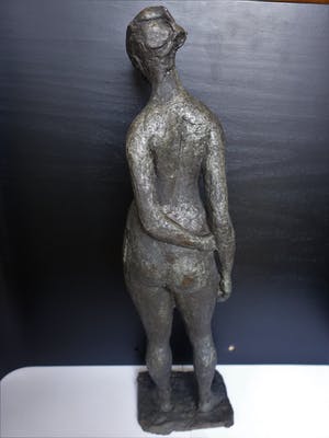 Brons (Onbekend) - staand naakt kopen? Bied vanaf 200!