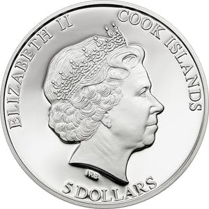 Curiosa - Cook Islands 2011 $5 MARILYN MONROE Silver Proof Coin with real Diamond!!! kopen? Bied vanaf 100!