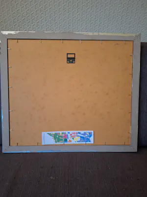 Gino Sauerbier - Unieke proefdruk (E. A. ) vissen op rode achtergrond kopen? Bied vanaf 45!