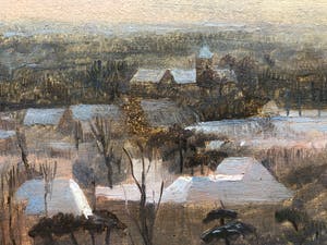 Roelf Gerbrands - Limburg’s landschap in de sneeuw kopen? Bied vanaf 100!