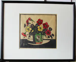 Jac. de Beer - Vaas met Oost Indische kers kopen? Bied vanaf 75!