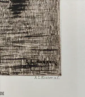 Anton L. Koster - De Amsterdamsche Poort te Haarlem kopen? Bied vanaf 50!