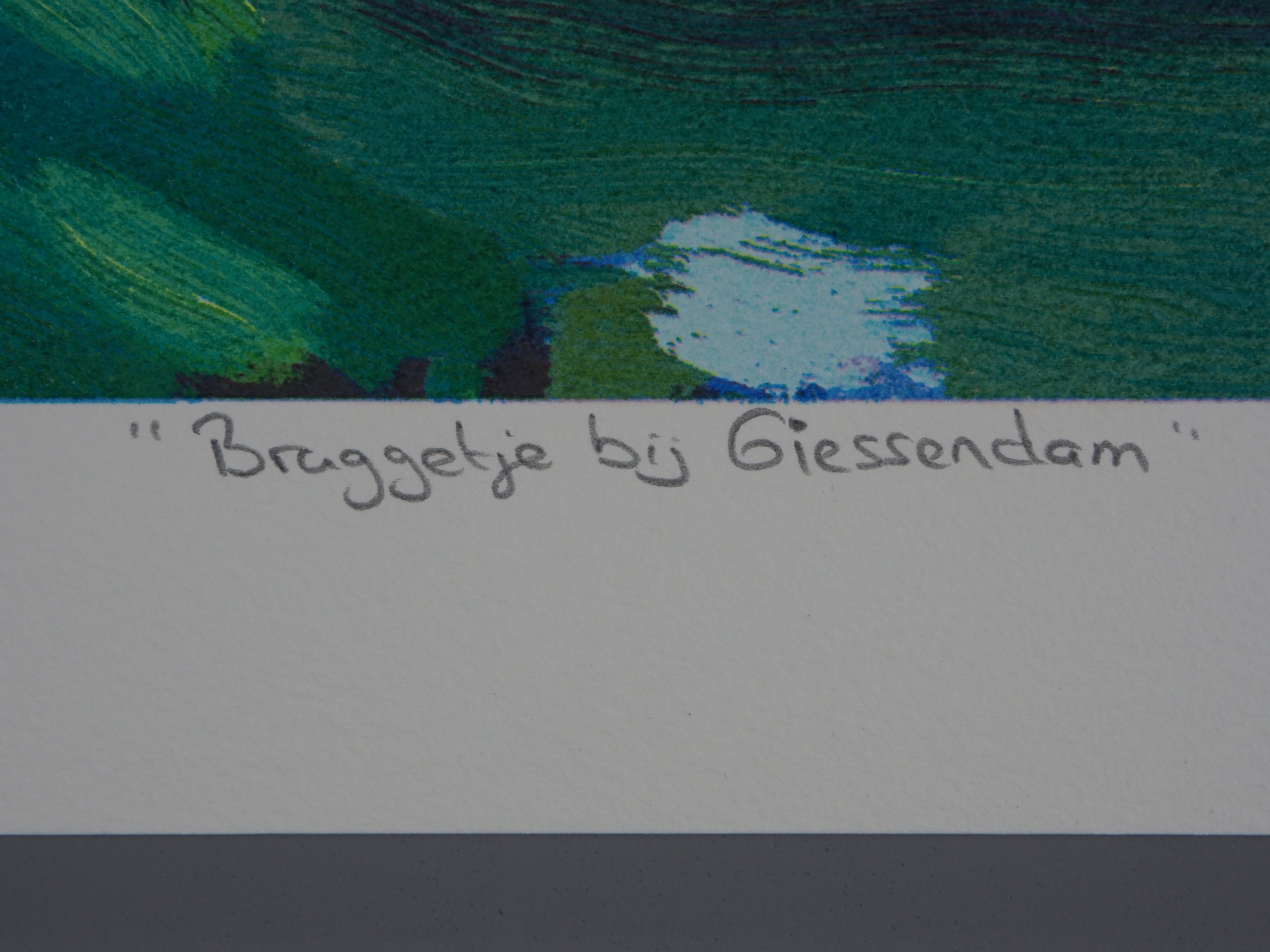 Jentsje Popma - Bruggetje bij Giessendam kopen? Bied vanaf 50!