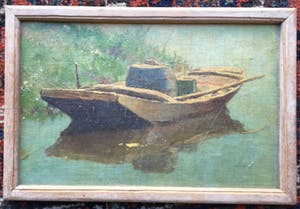 Niet of onleesbaar gesigneerd - c3444-5, de melkschuit kopen? Bied vanaf 10!