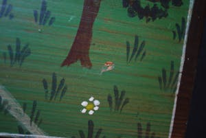 Niet of onleesbaar gesigneerd - Naïef geschilderd boerenbedrijf, 1975 kopen? Bied vanaf 10!