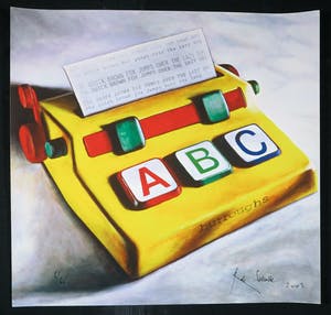 Rob Scholte - Zeefdruk, Zonder titel kopen? Bied vanaf 150!