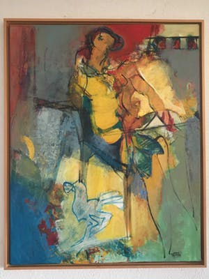 Arthur Bernard - dame op stoel kopen? Bied vanaf 100!