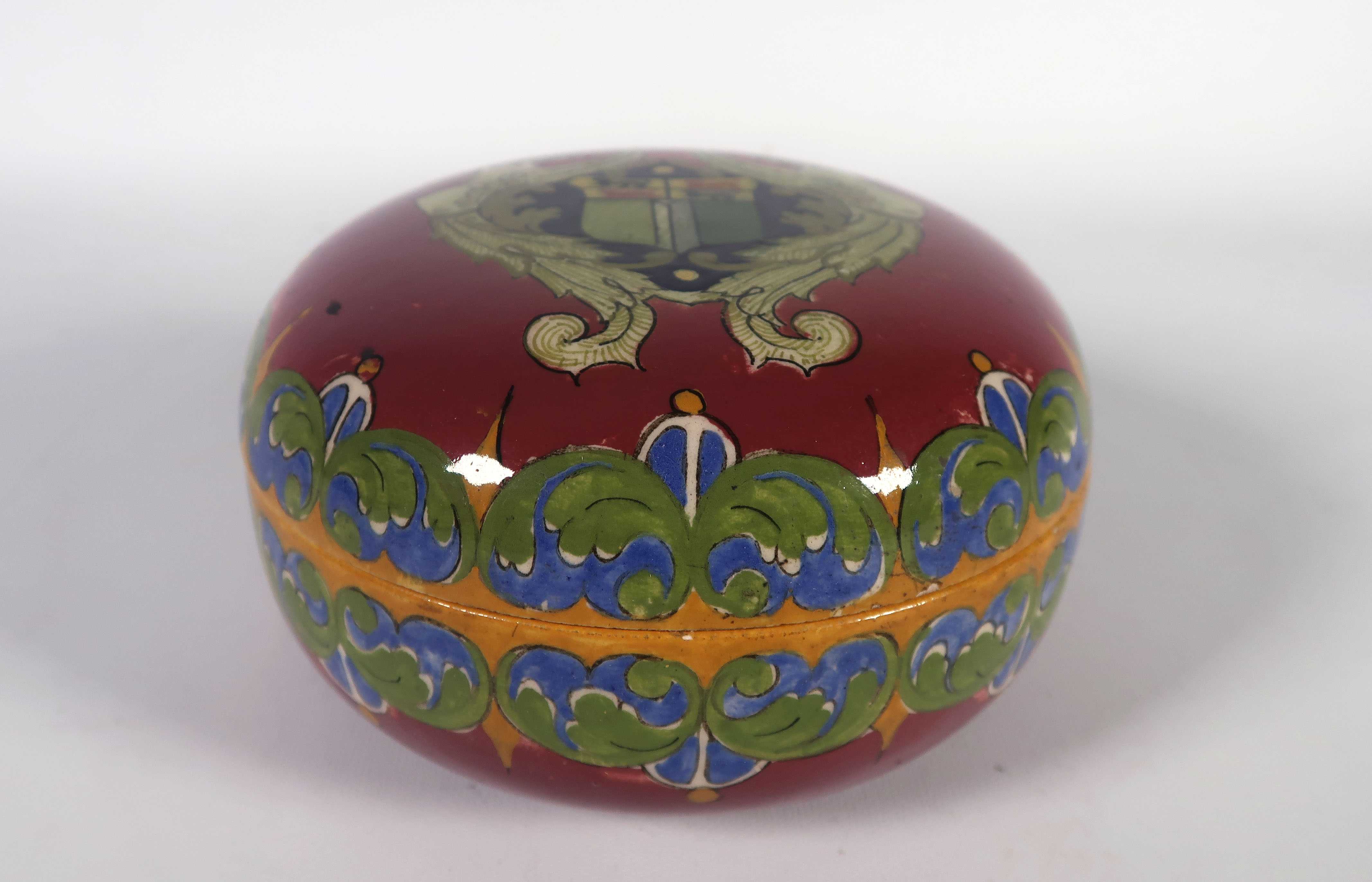 Plateelbakkerij Zuid-Holland - Plateel en aardewerk, Lot van drie objecten kopen? Bied vanaf 1!