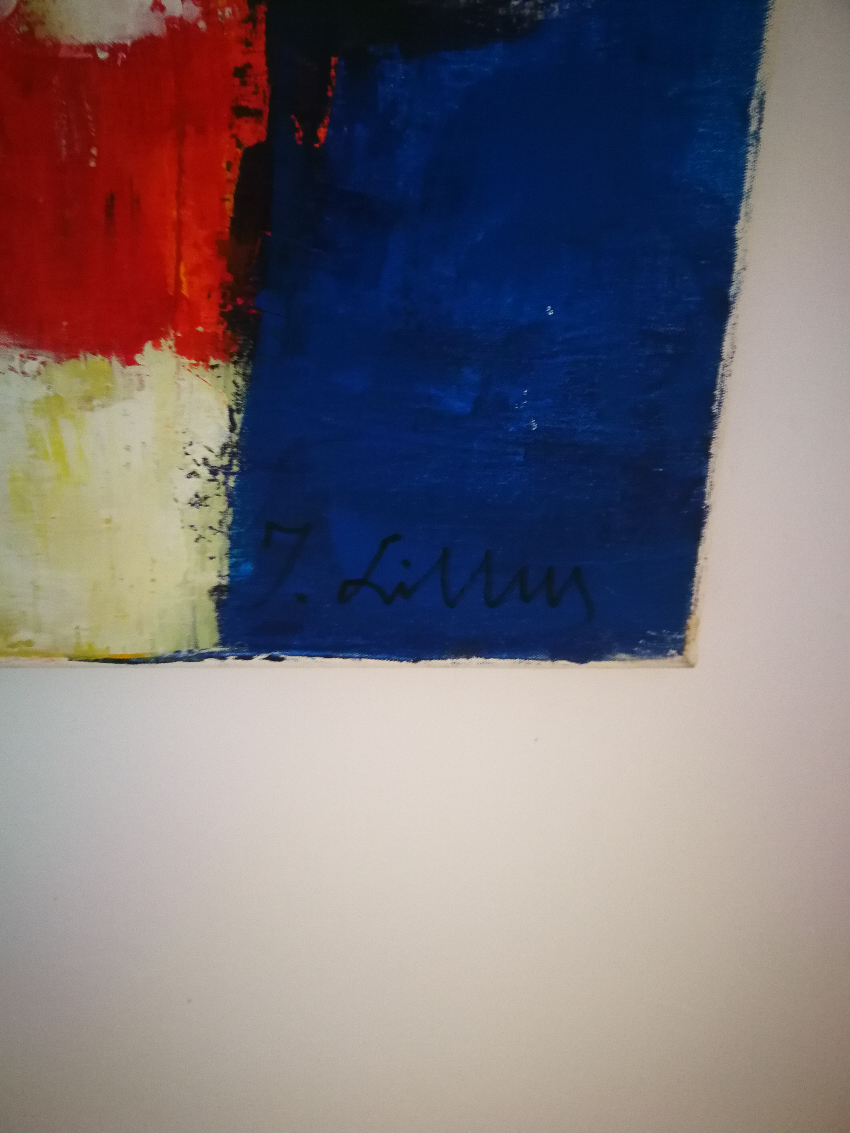 Niet of onleesbaar gesigneerd - Abstract verkocht voor € 1!