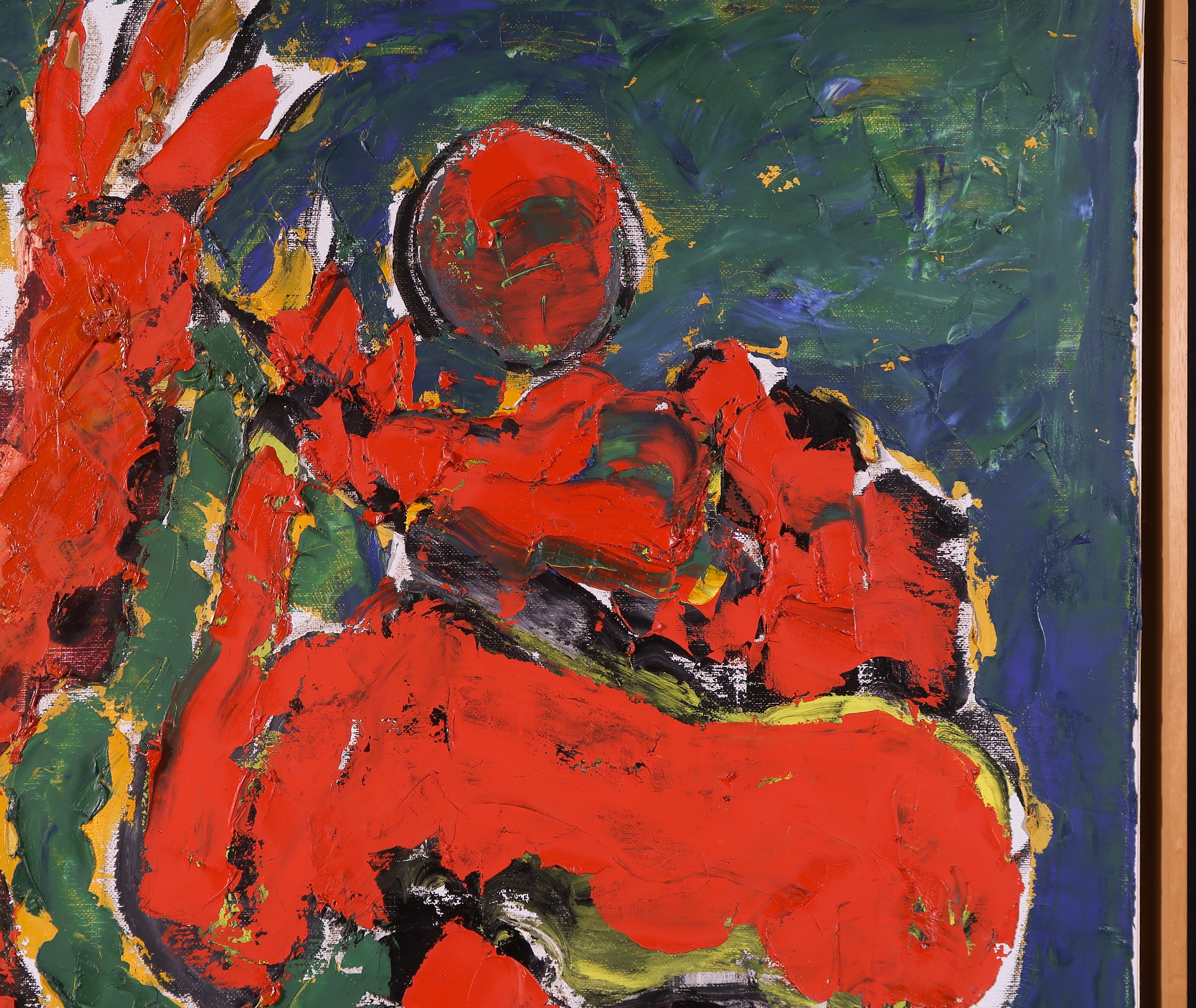 Jan Sierhuis - Olieverf op doek, Spaanse dans - Ingelijst kopen? Bied vanaf 1000!