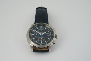2557 - RVS (stalen) Citizen pols horloge type Eco-Drive B612 Chronograph kopen? Bied vanaf 60!