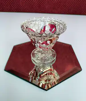 Val-Saint-Lambert - Hofbauer Crystal Red Byrdes Bird Collection verkocht voor € 3!
