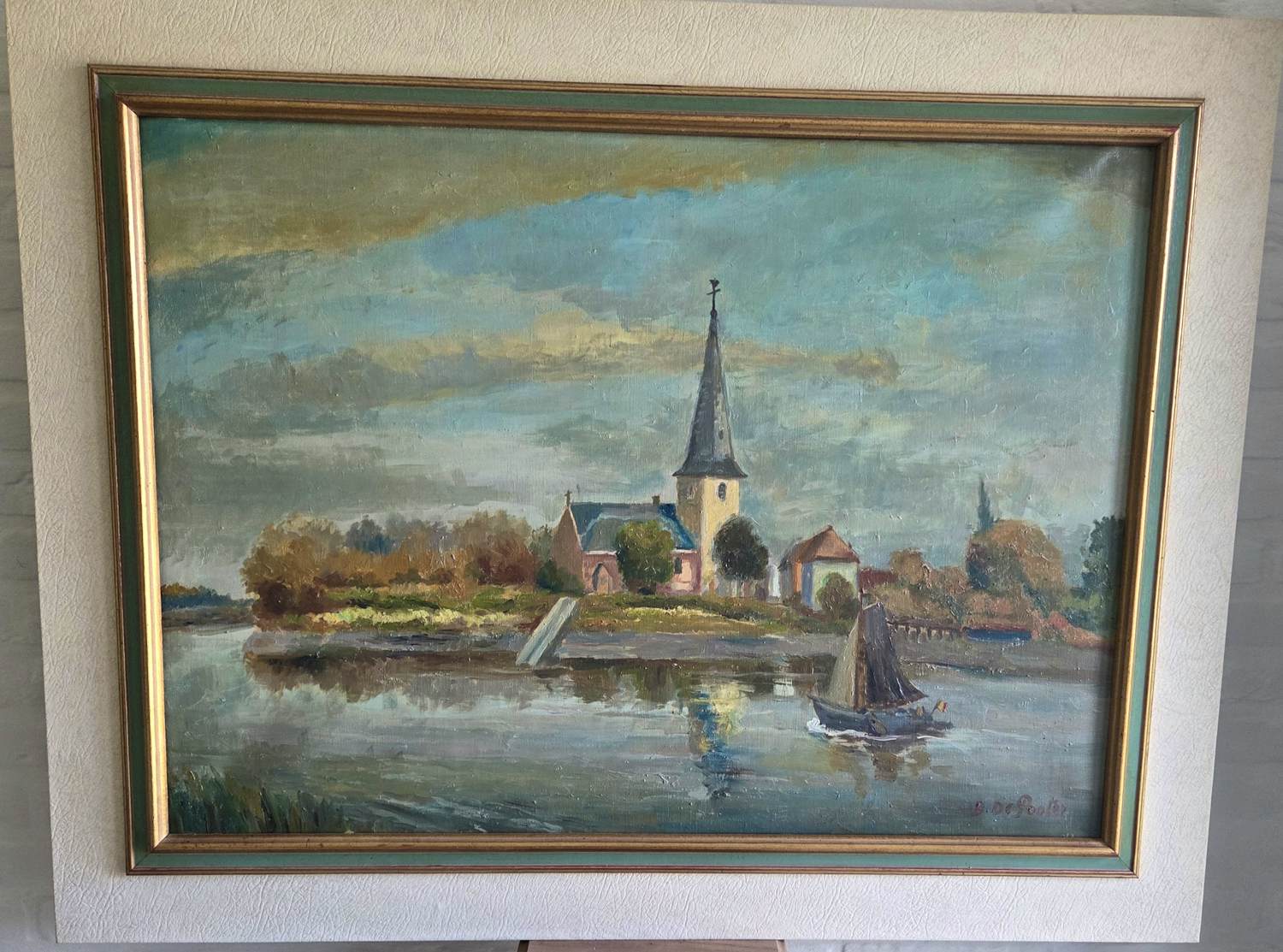 Bernard De Pooter - Kerk van Mariakerke (1962) kopen? Bied vanaf 35!