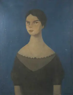 Karel Wiggers - Olieverf op doek, Portret van een vrouw - Ingelijst kopen? Bied vanaf 800!