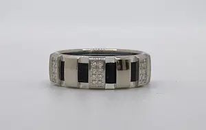 Chaumet 18 kt witgouden diamanten Class One band Ring kaufen? Bieten Sie von 1400!