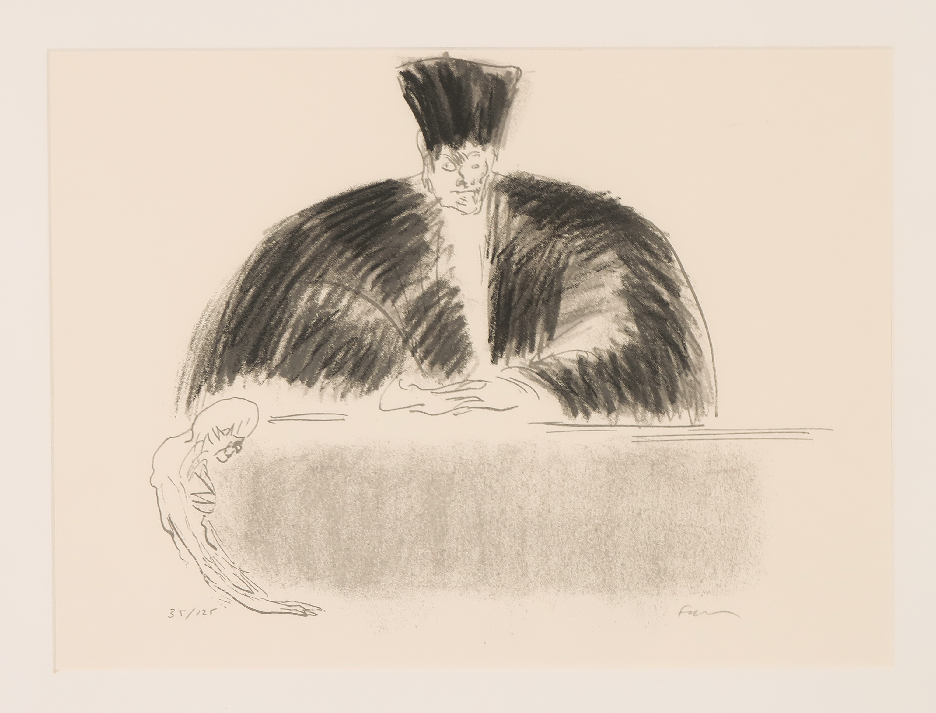 Luis Filcer - Zeefdruk, Zonder titel XVII - Ingelijst kopen? Bied vanaf 1!