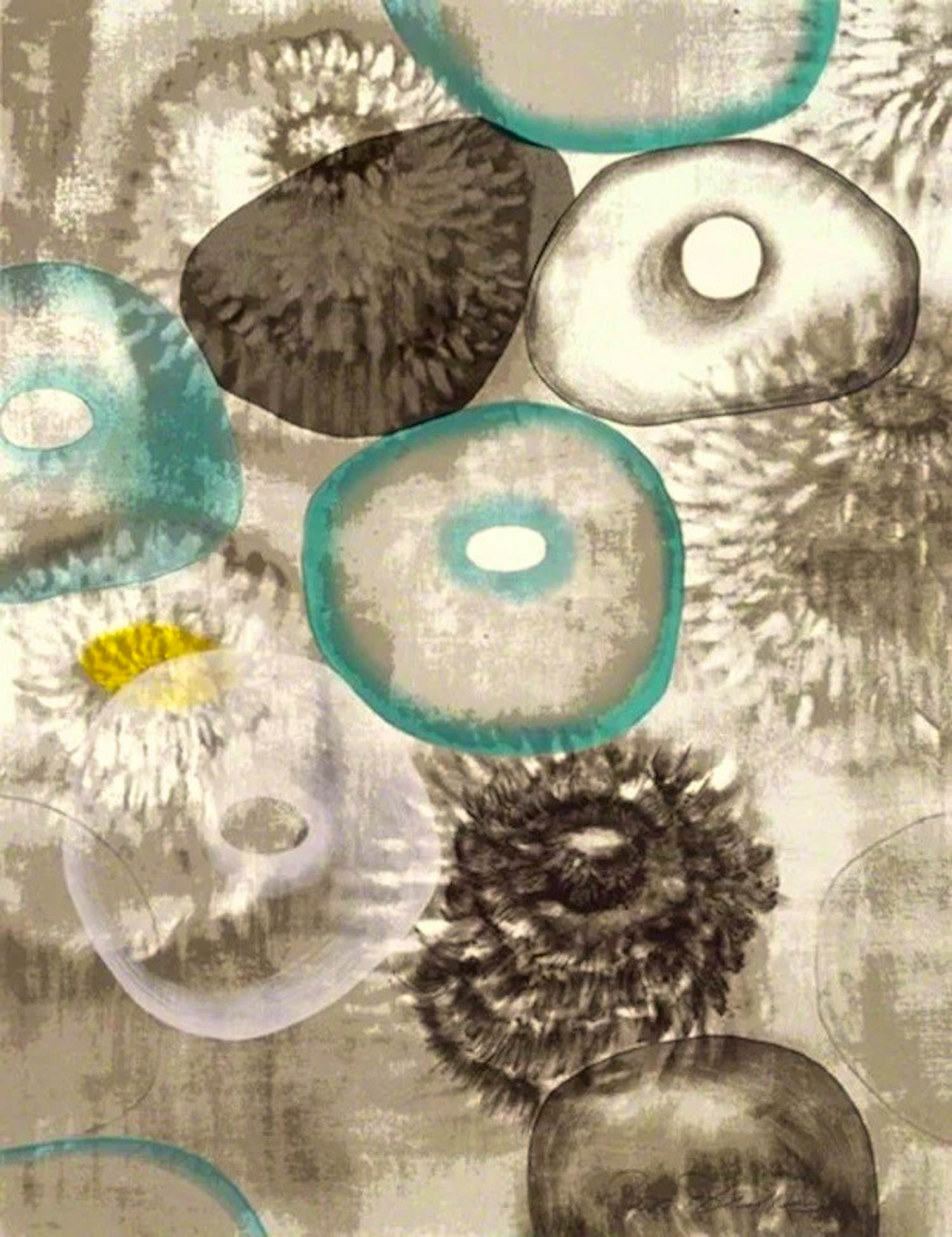 Ross Bleckner - „Happiness for Instance II" - Auflage von 75 - handsigniert - (108 x 83 cm) kopen? Bied vanaf 990!
