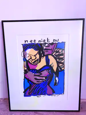 Herman Brood - -nee niet nu- verkocht voor € 220!