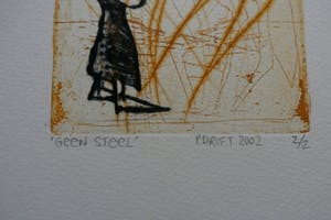 Pieter Drift - Ets: geen steel - 2002 kopen? Bied vanaf 45!