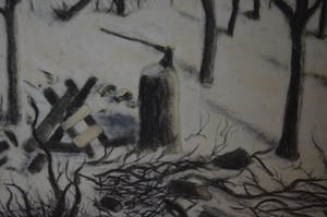 Benny Van Groeningen - Winterlandschap kopen? Bied vanaf 100!