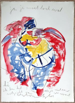 Anton Heyboer - Unica: Ja je moet toch wat... (Groot) kopen? Bied vanaf 265!