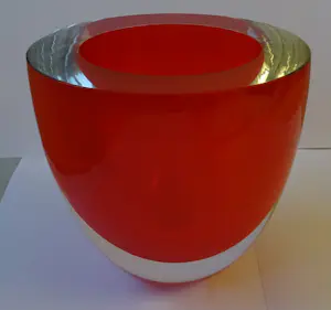 Olaf Stevens - Uniek kristalobject, gemaakt in de Zweedse graaltechniek kopen? Bied vanaf 425!