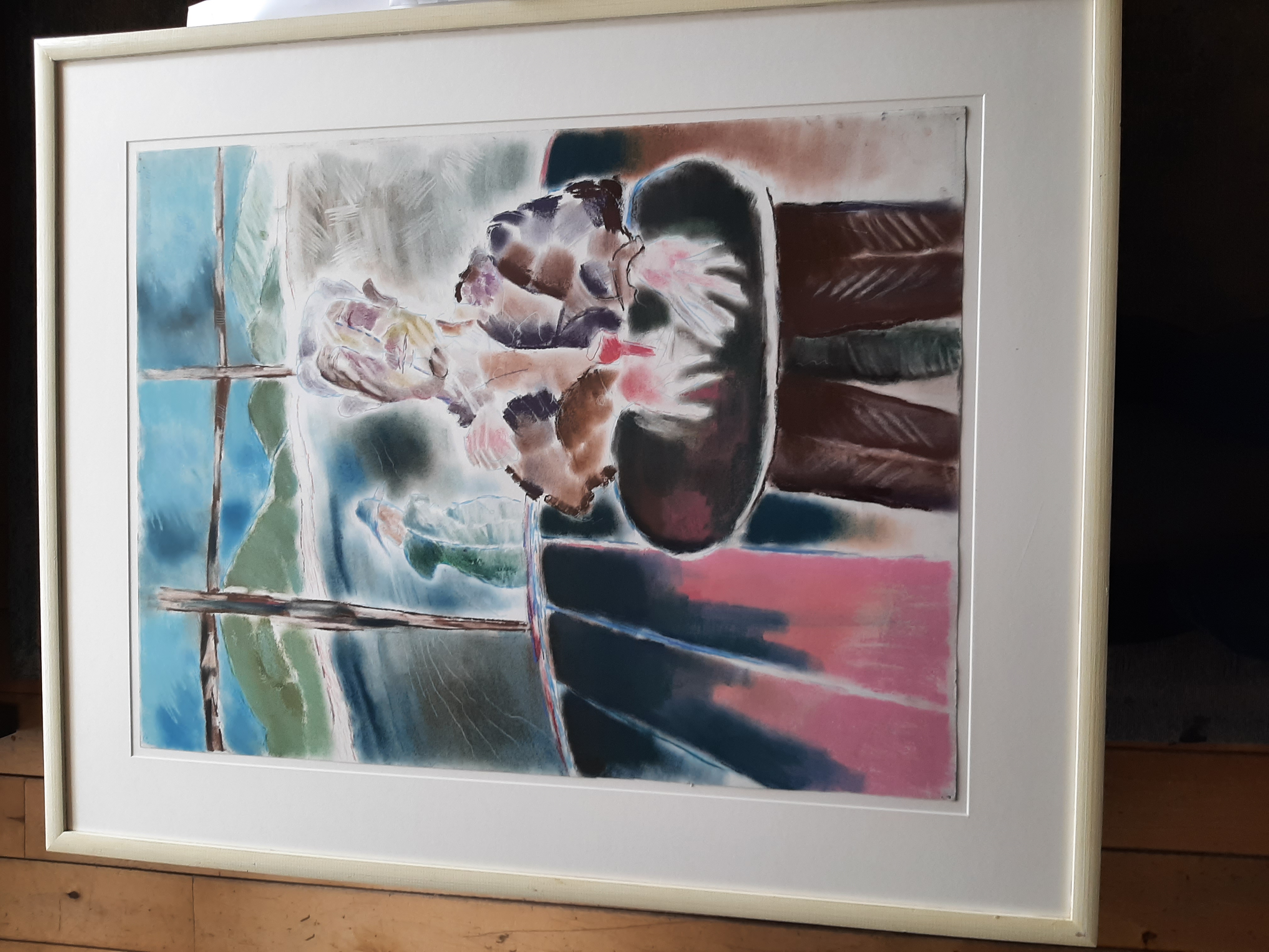 Buy Frans Schuursma - Gemende techniek , uit de serie Terassen .? Bid from 175!