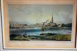 Johann Gabriel Friedrich Poppel - Zaandam: Spelende kinderen op het eiland in de Zaan verkauft für € 40!