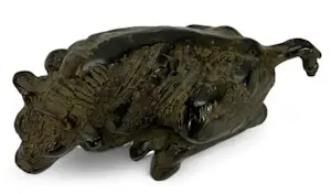 Hetty Heyster - Bronzen sculptuur: een liggende wisent kopen? Bied vanaf 595!