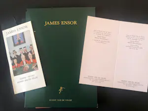 Marcel Broodthaers - James Ensor - dubbeltentoonstelling catalogus kopen? Bied vanaf 70!