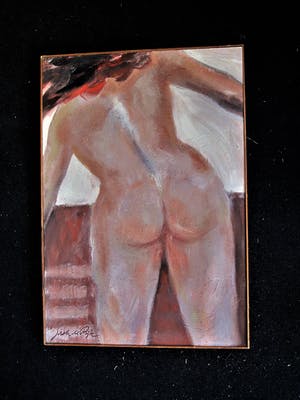 Jack de Rijk - Amsterdams Colorist - Vrouwelijk naakt - olieverf - gesigneerd kopen? Bied vanaf 10!