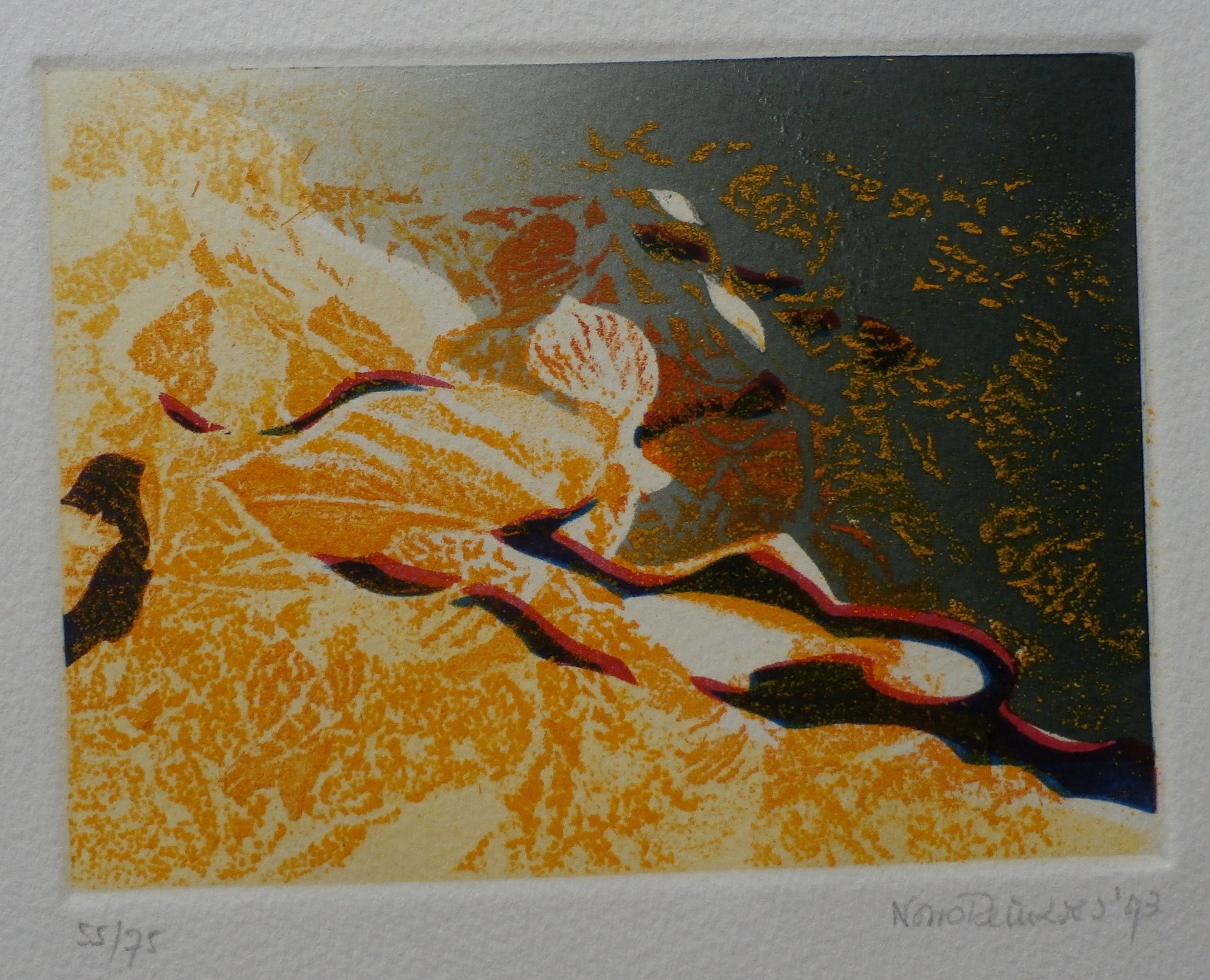 Nono Reinhold - Ets met gesigneerd gedicht van Lucebert - 1993 kopen? Bied vanaf 50!