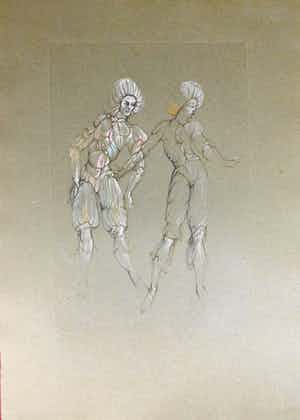 Leonor Fini - Scène de Théâtre verkocht voor € 35!