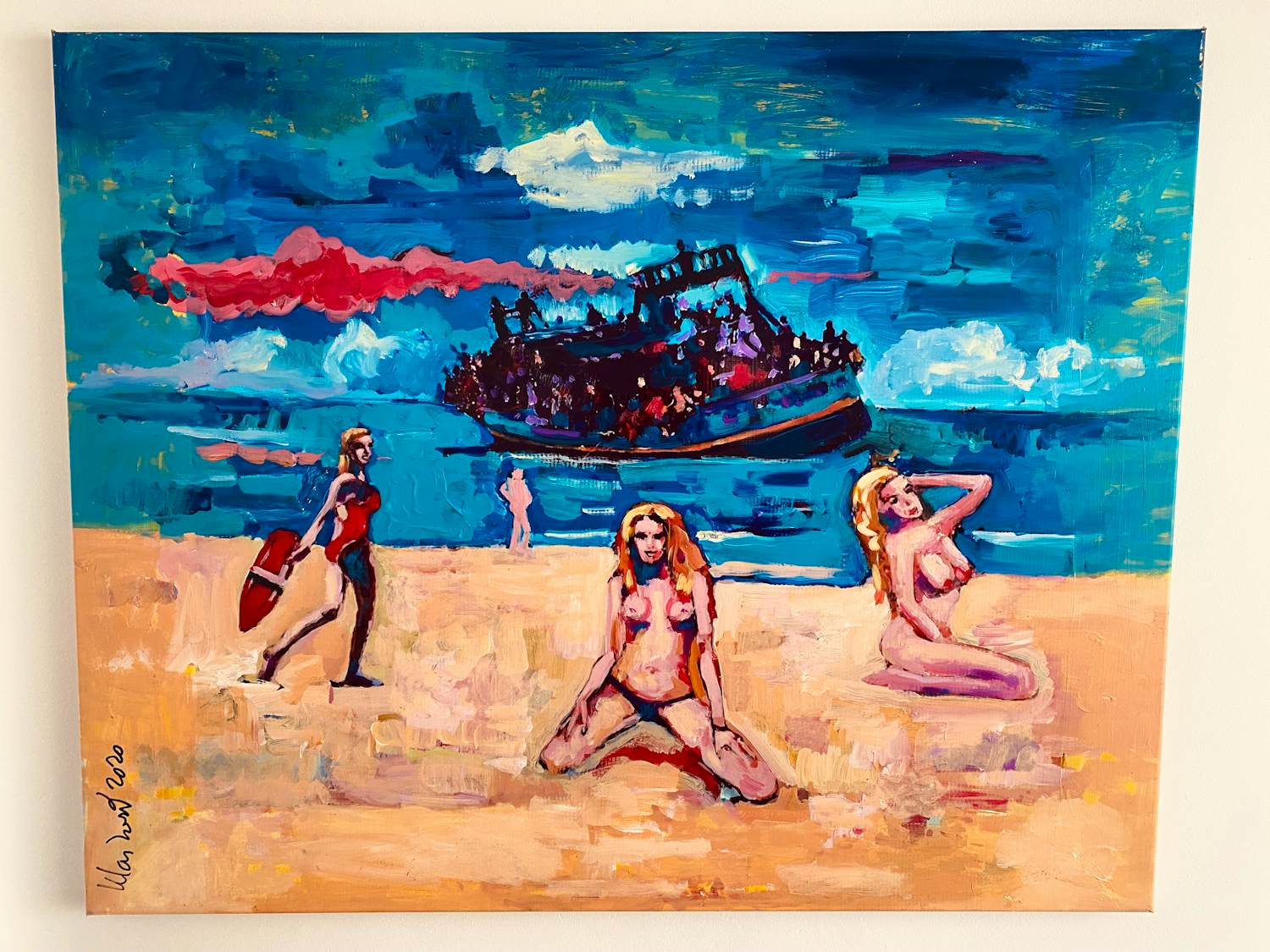 Peter Klashorst - No name kopen? Bied vanaf 300!