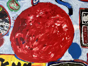 Corneille - Compositie met rode zon kopen? Bied vanaf 390!