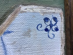 Niet of onleesbaar gesigneerd - ‘T rode bloempje kopen? Bied vanaf 1!