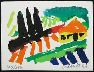 Jan Cremer - Zeefdruk, Toscane kopen? Bied vanaf 100!