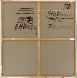 Dieter Hieszerer - Acryl op doek, Statement for a fantasy (Zeer groot) kopen? Bied vanaf 1!